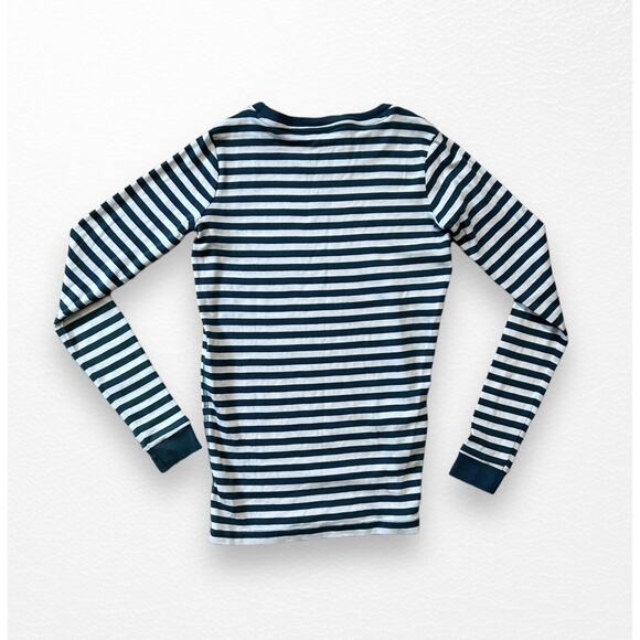 Primary Organic Striped PJ Top, Size 14 - Picture 6 of 6